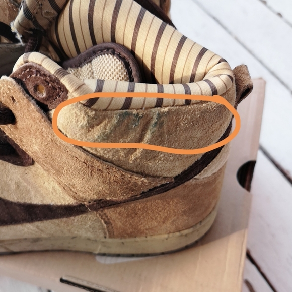 Authentic Nike Dunk High Shima Shima2 rare brown - Picture 15 of 15